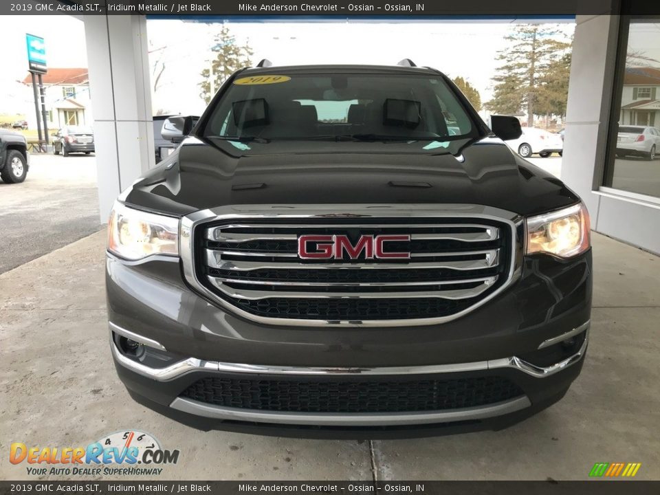 2019 GMC Acadia SLT Iridium Metallic / Jet Black Photo #7