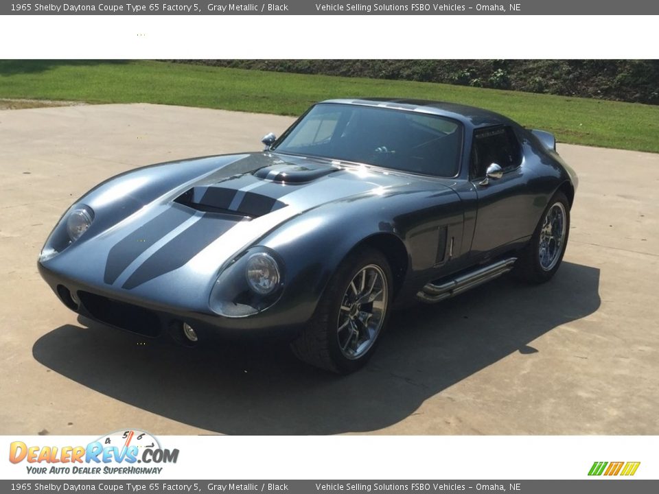 Gray Metallic 1965 Shelby Daytona Coupe Type 65 Factory 5 Photo #1