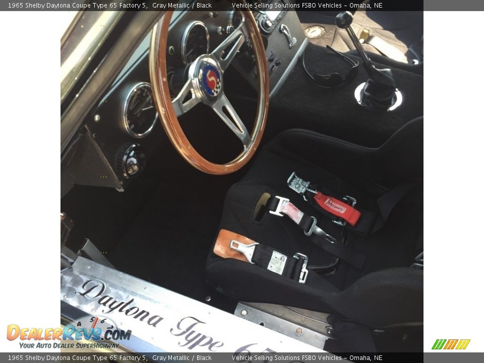 Front Seat of 1965 Shelby Daytona Coupe Type 65 Factory 5 Photo #5