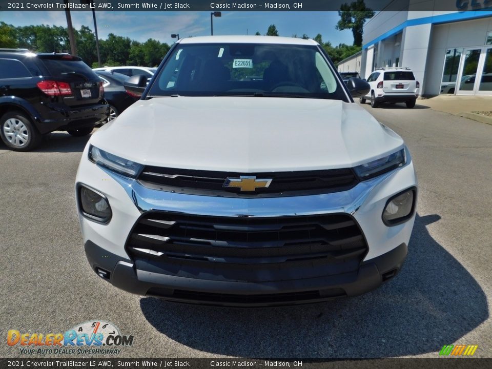 2021 Chevrolet Trailblazer LS AWD Summit White / Jet Black Photo #4