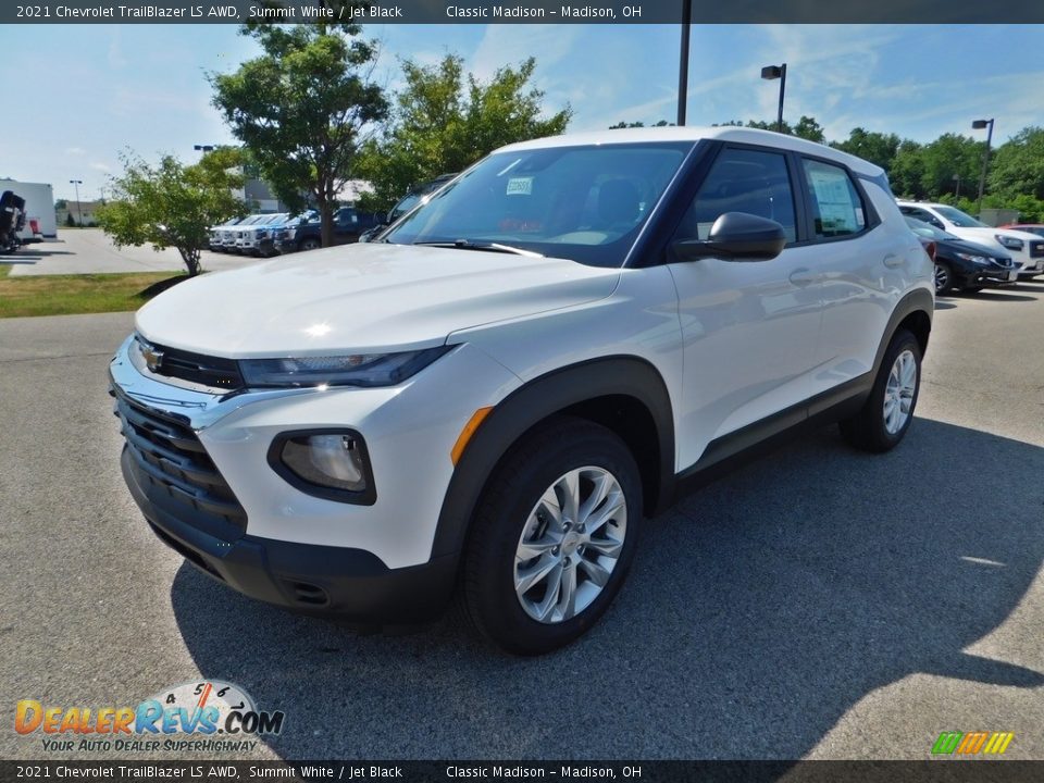 Summit White 2021 Chevrolet TrailBlazer LS AWD Photo #5