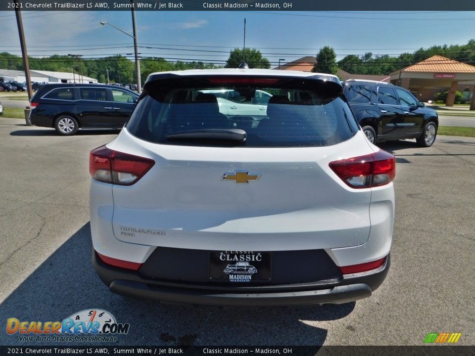 2021 Chevrolet Trailblazer LS AWD Summit White / Jet Black Photo #8