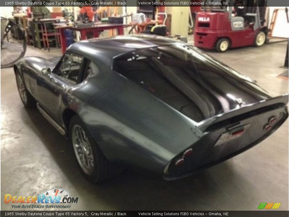 1965 Shelby Daytona Coupe Type 65 Factory 5 Gray Metallic / Black Photo #13