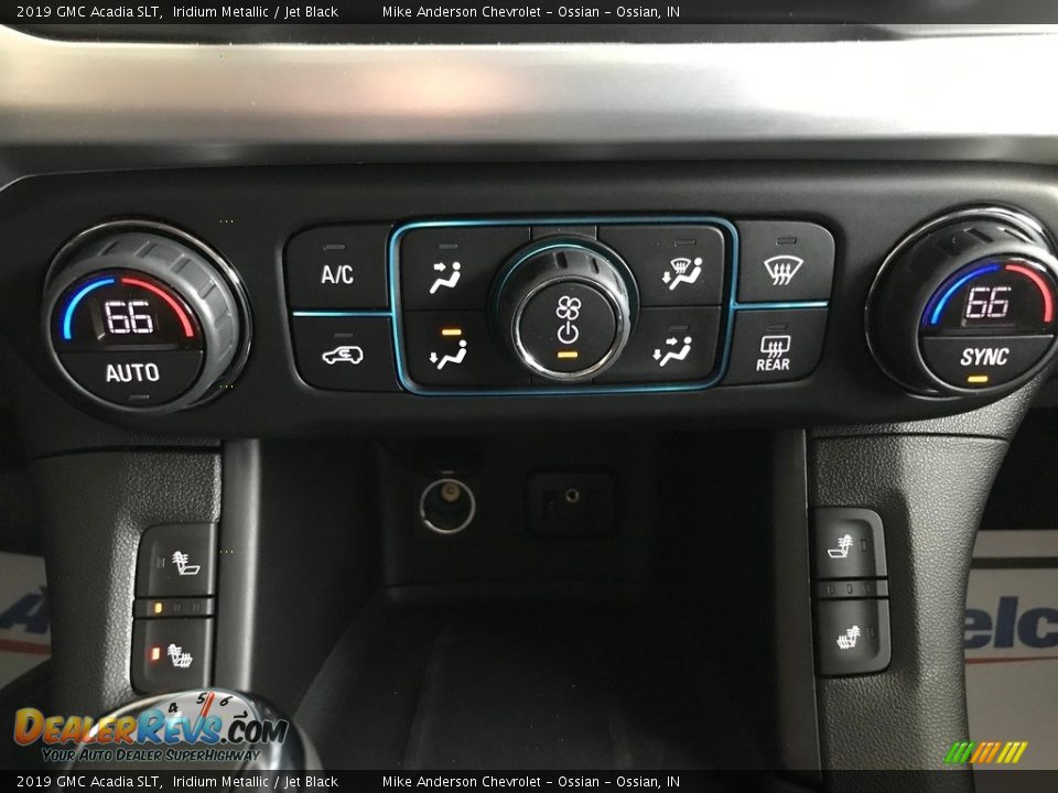 2019 GMC Acadia SLT Iridium Metallic / Jet Black Photo #22