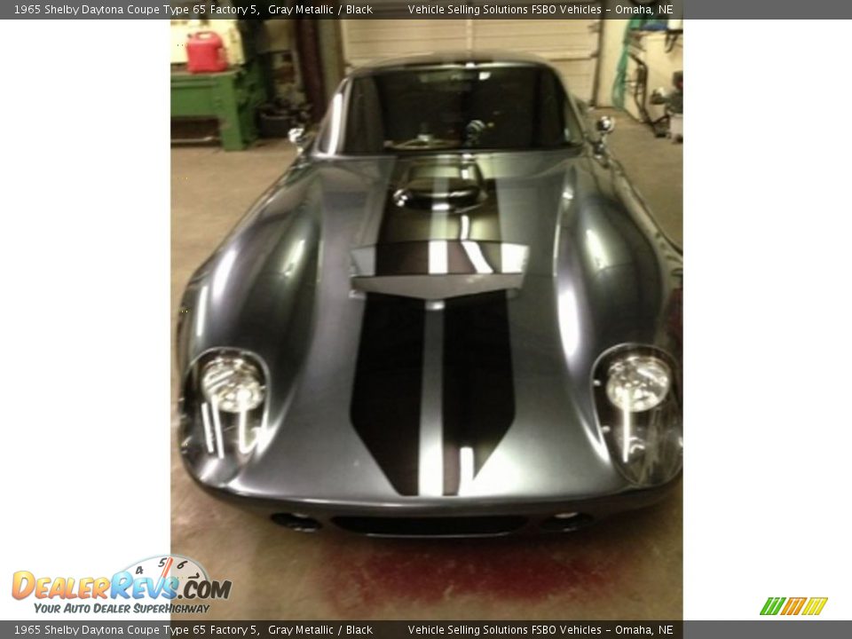 1965 Shelby Daytona Coupe Type 65 Factory 5 Gray Metallic / Black Photo #14