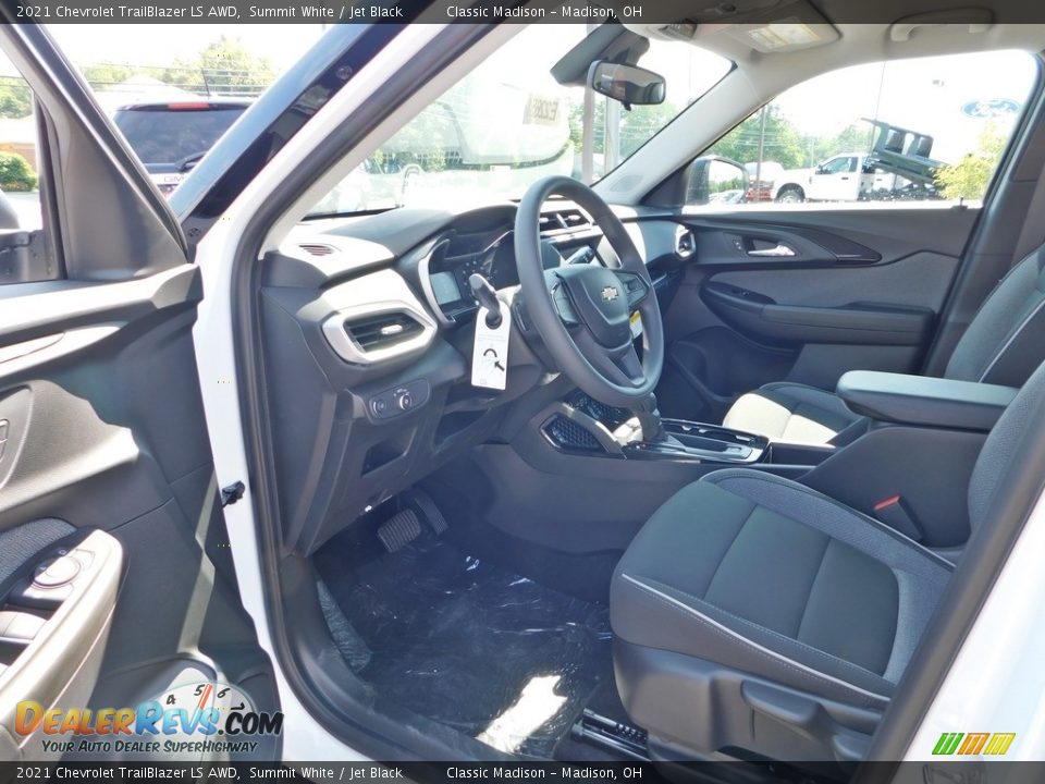 2021 Chevrolet TrailBlazer LS AWD Summit White / Jet Black Photo #12