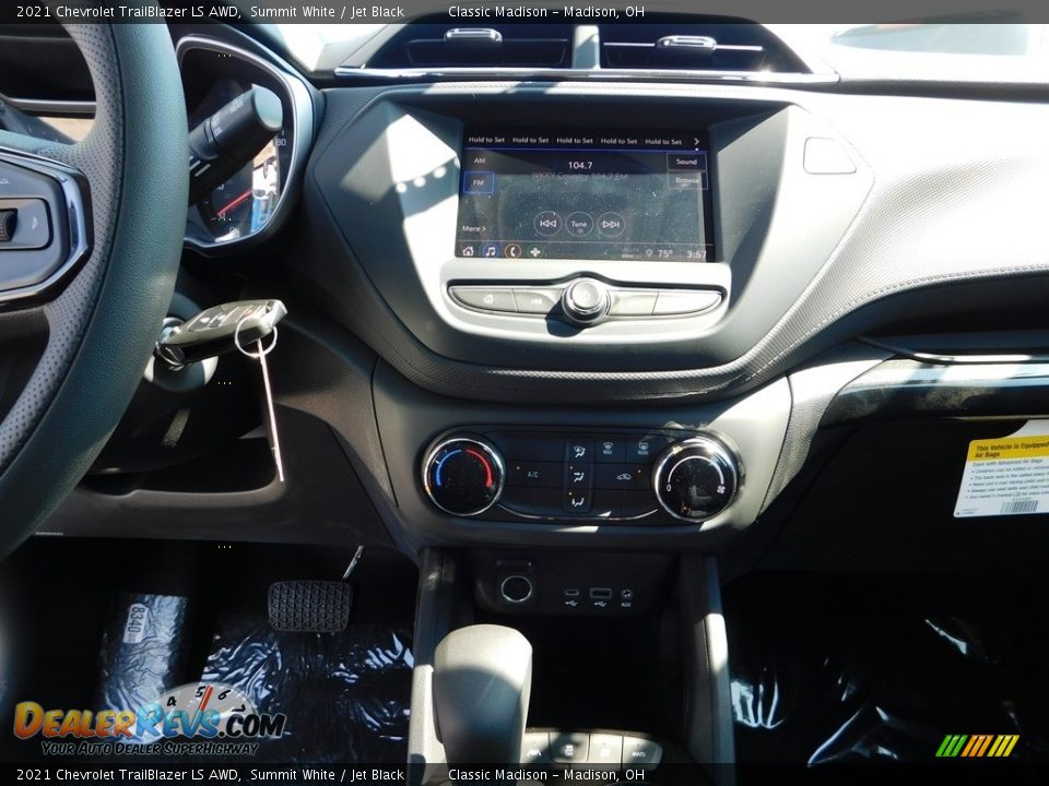 2021 Chevrolet TrailBlazer LS AWD Summit White / Jet Black Photo #15
