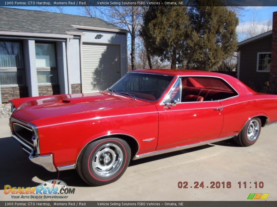 Montero Red 1966 Pontiac GTO Hardtop Photo #3