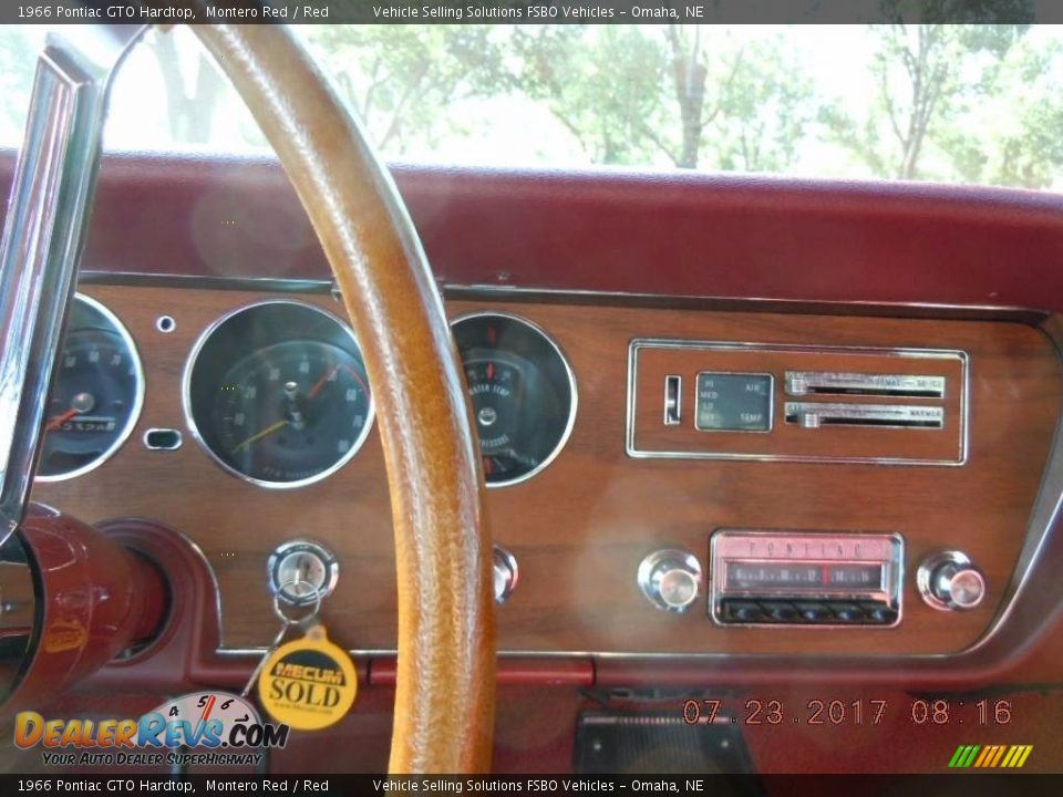 Dashboard of 1966 Pontiac GTO Hardtop Photo #9