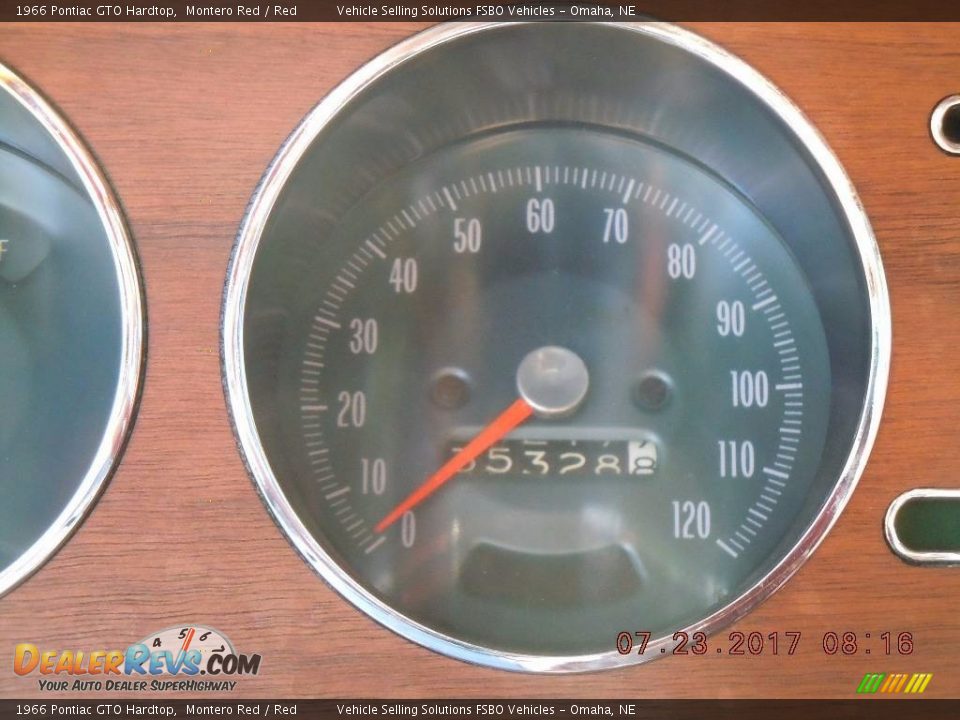 1966 Pontiac GTO Hardtop Gauges Photo #10