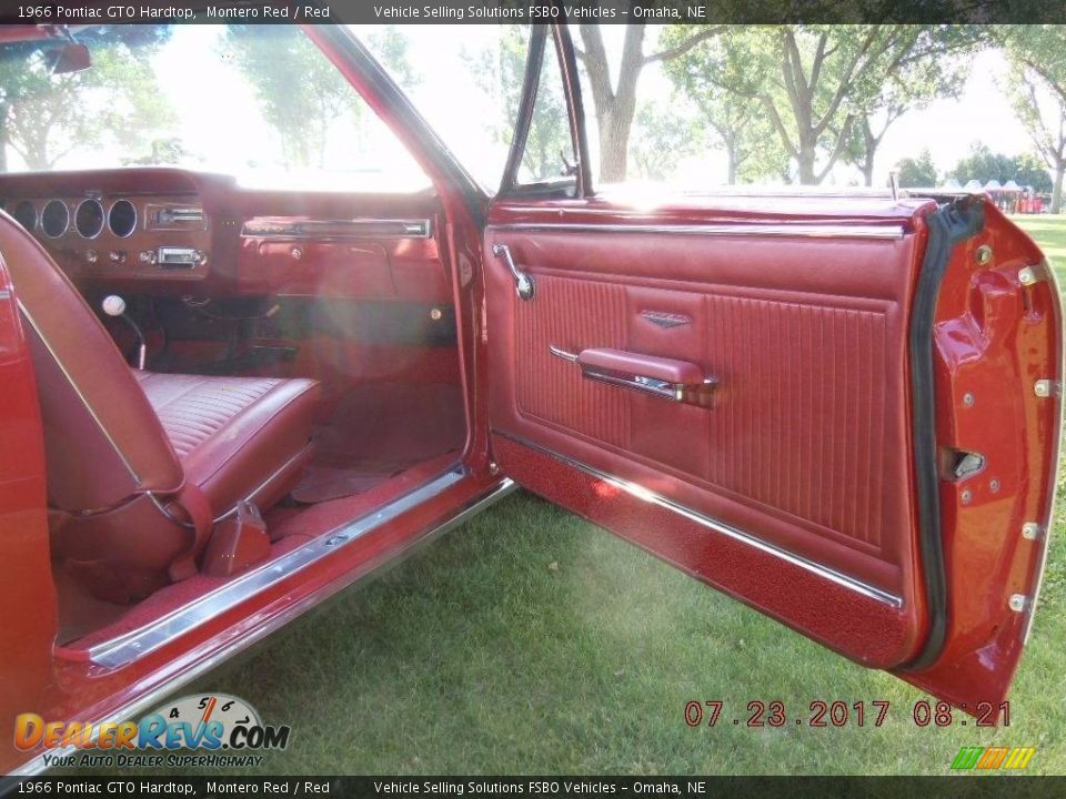 Door Panel of 1966 Pontiac GTO Hardtop Photo #12