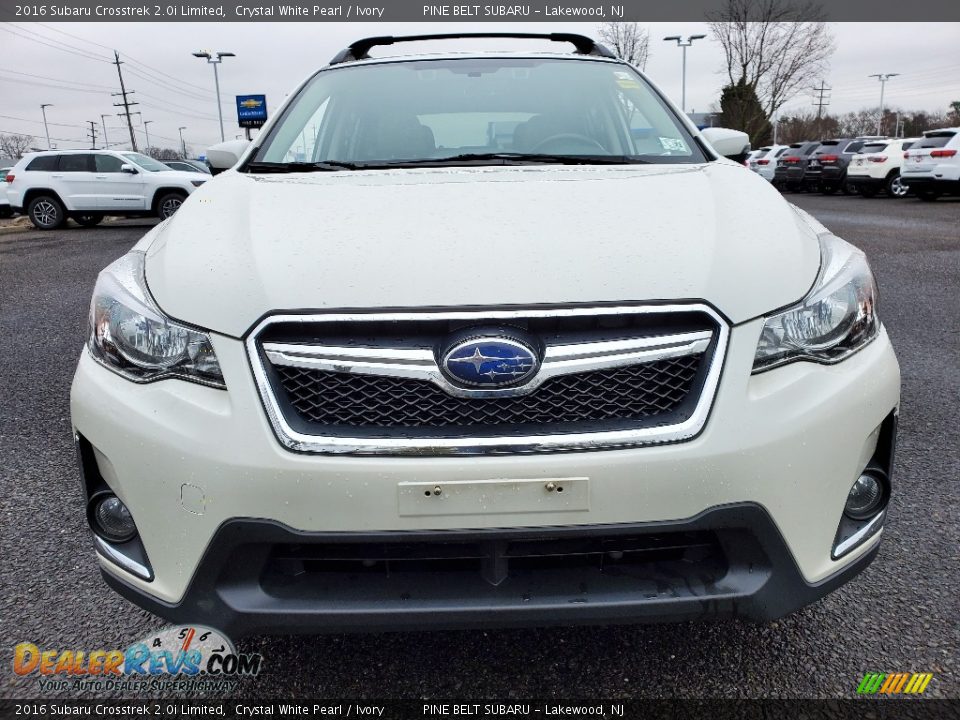 2016 Subaru Crosstrek 2.0i Limited Crystal White Pearl / Ivory Photo #16