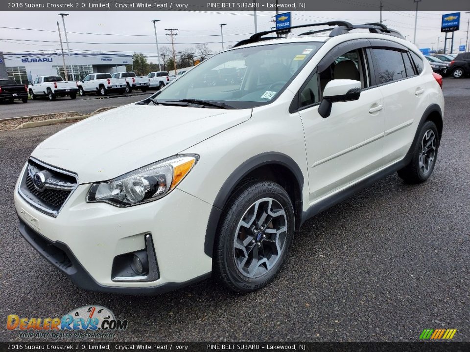 2016 Subaru Crosstrek 2.0i Limited Crystal White Pearl / Ivory Photo #17