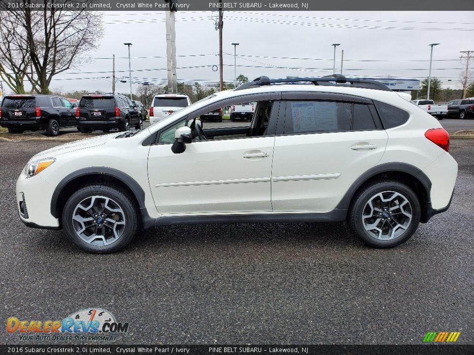 2016 Subaru Crosstrek 2.0i Limited Crystal White Pearl / Ivory Photo #18