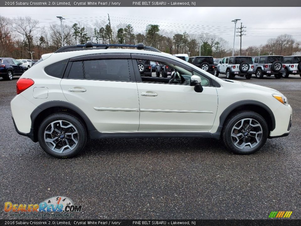 2016 Subaru Crosstrek 2.0i Limited Crystal White Pearl / Ivory Photo #22