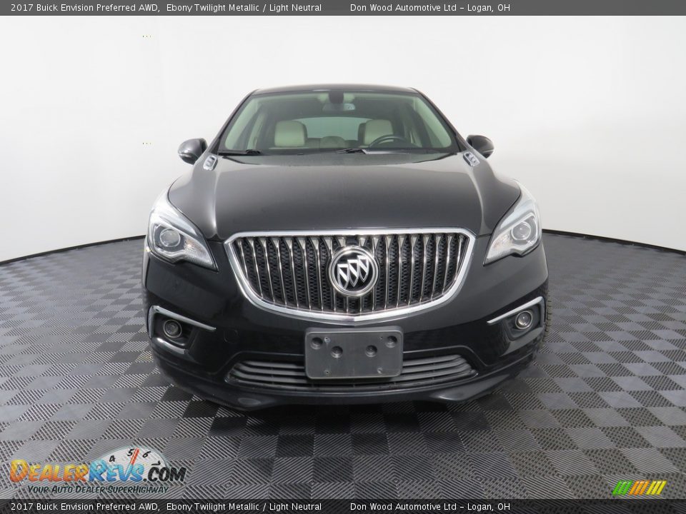 2017 Buick Envision Preferred AWD Ebony Twilight Metallic / Light Neutral Photo #5