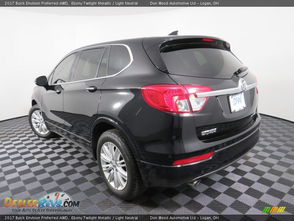 2017 Buick Envision Preferred AWD Ebony Twilight Metallic / Light Neutral Photo #11