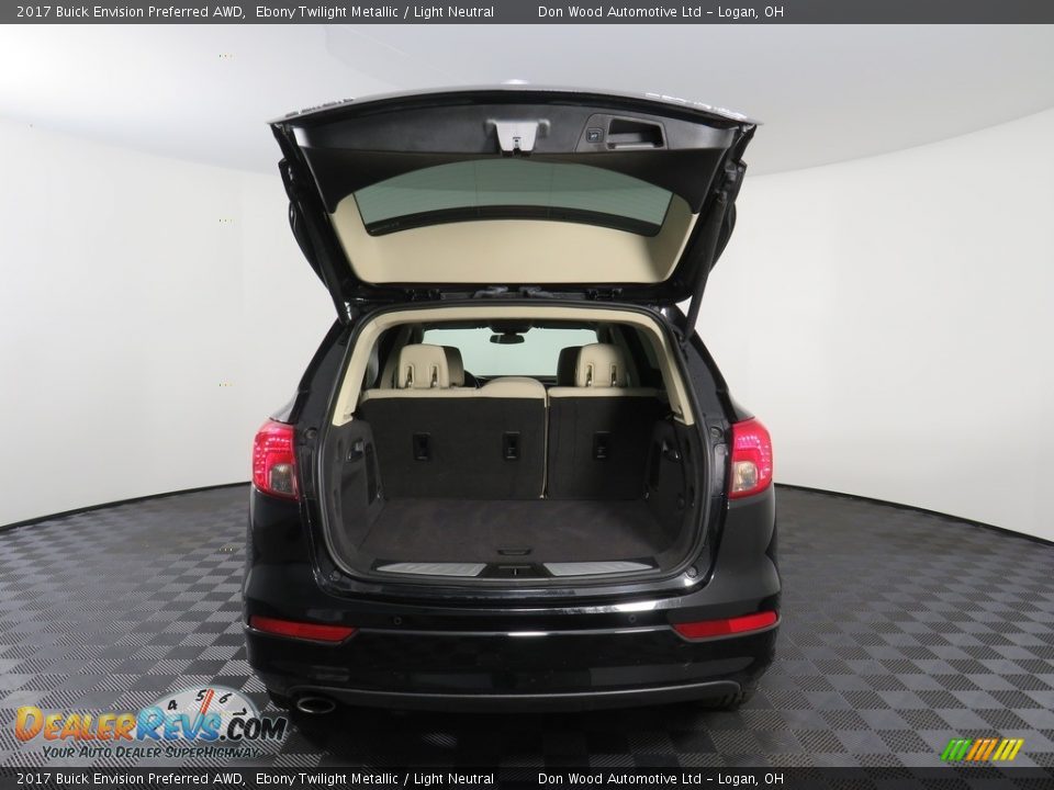 2017 Buick Envision Preferred AWD Ebony Twilight Metallic / Light Neutral Photo #13