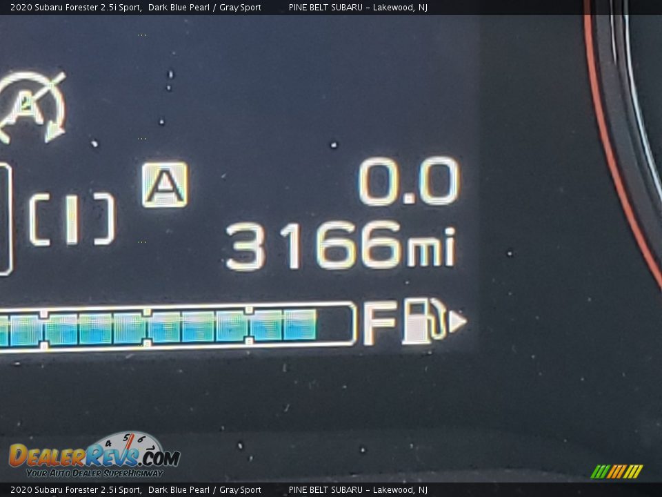 2020 Subaru Forester 2.5i Sport Dark Blue Pearl / Gray Sport Photo #3