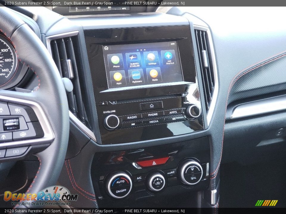 2020 Subaru Forester 2.5i Sport Dark Blue Pearl / Gray Sport Photo #4
