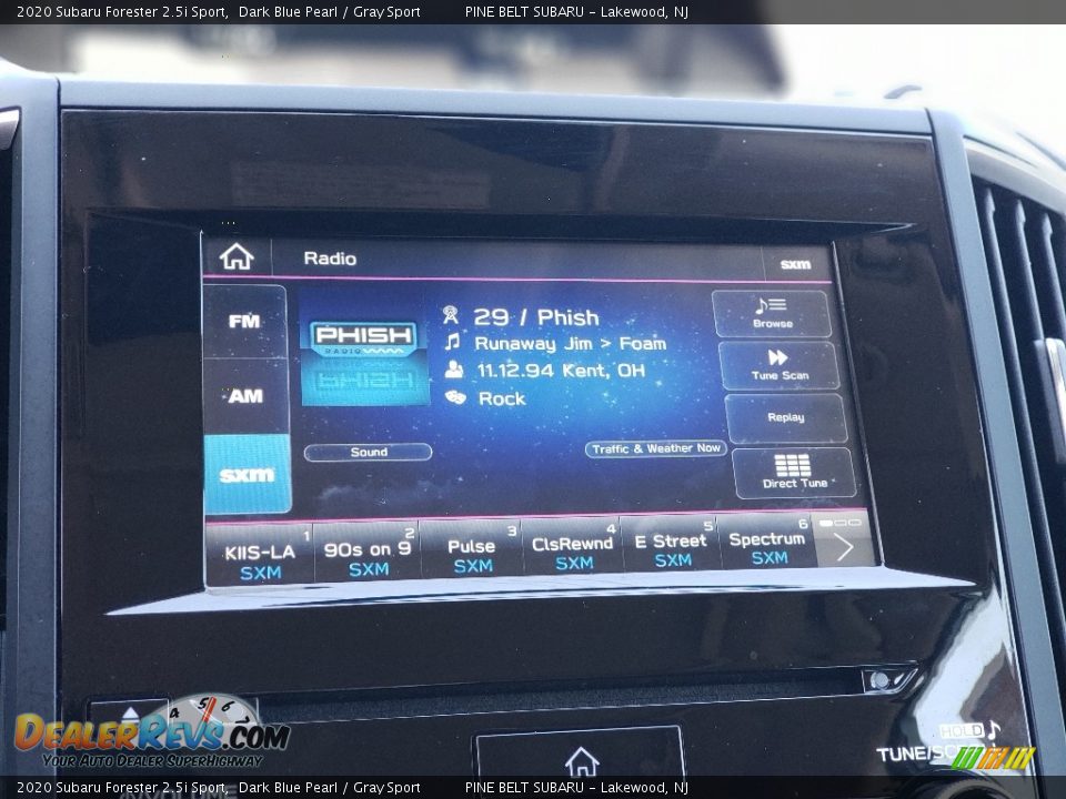 2020 Subaru Forester 2.5i Sport Dark Blue Pearl / Gray Sport Photo #6