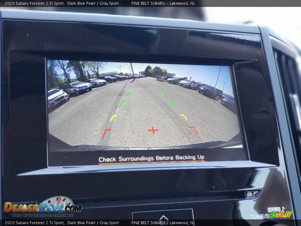 2020 Subaru Forester 2.5i Sport Dark Blue Pearl / Gray Sport Photo #7