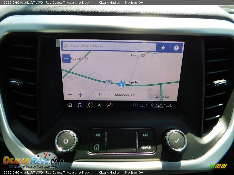 2020 GMC Acadia SLT AWD Red Quartz Tintcoat / Jet Black Photo #22