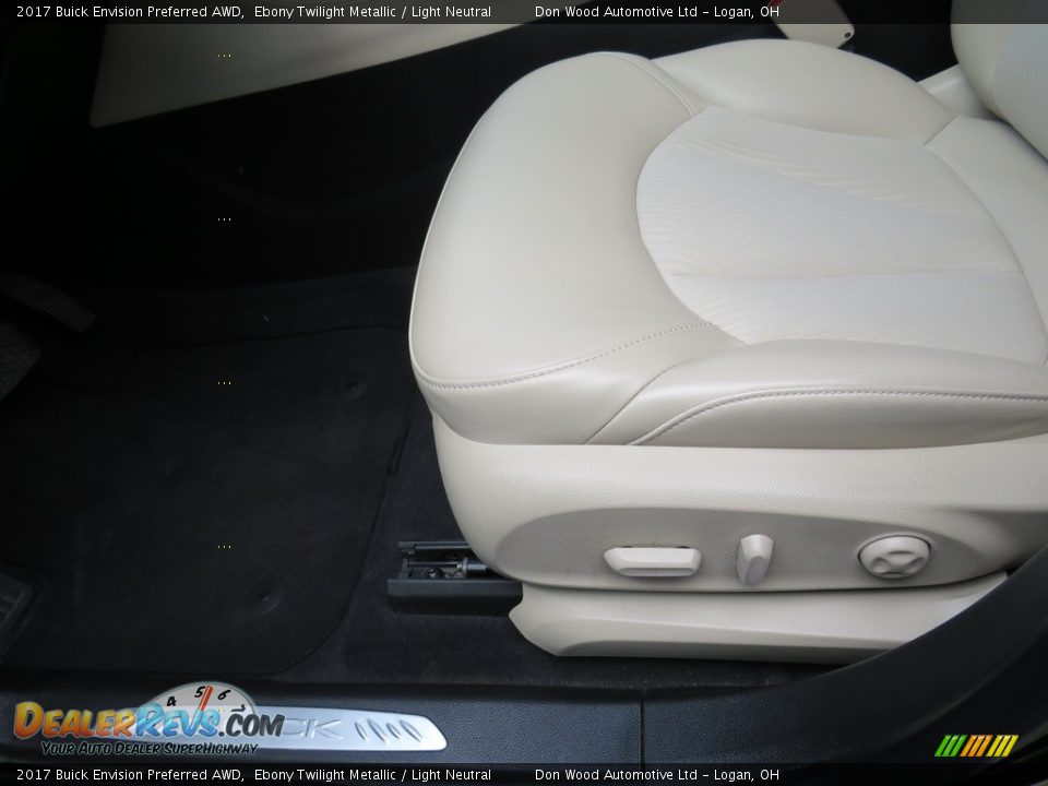 2017 Buick Envision Preferred AWD Ebony Twilight Metallic / Light Neutral Photo #20