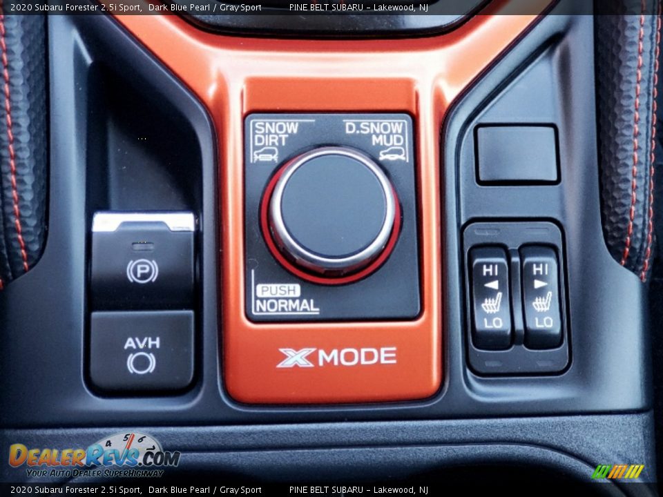 2020 Subaru Forester 2.5i Sport Dark Blue Pearl / Gray Sport Photo #9