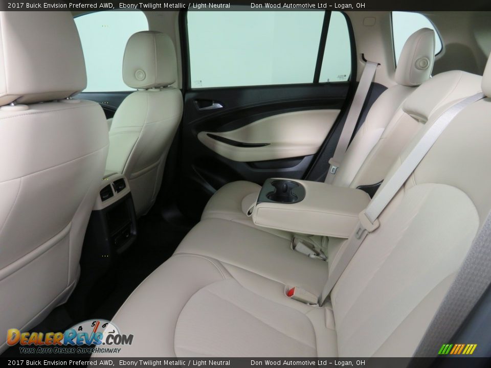 2017 Buick Envision Preferred AWD Ebony Twilight Metallic / Light Neutral Photo #34