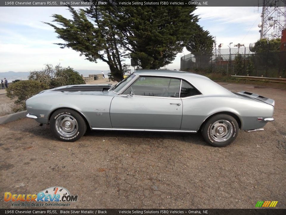 1968 Chevrolet Camaro RS/SS Blade Silver Metallic / Black Photo #1