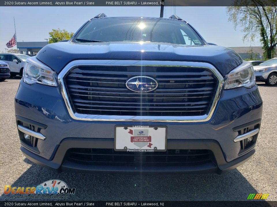 2020 Subaru Ascent Limited Abyss Blue Pearl / Slate Photo #13
