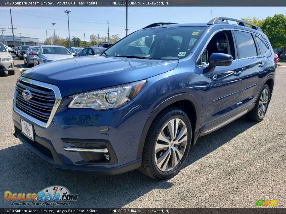 2020 Subaru Ascent Limited Abyss Blue Pearl / Slate Photo #15