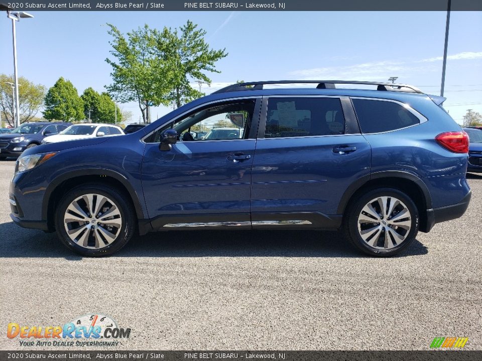 2020 Subaru Ascent Limited Abyss Blue Pearl / Slate Photo #16