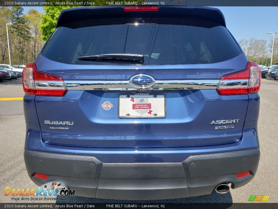 2020 Subaru Ascent Limited Abyss Blue Pearl / Slate Photo #19