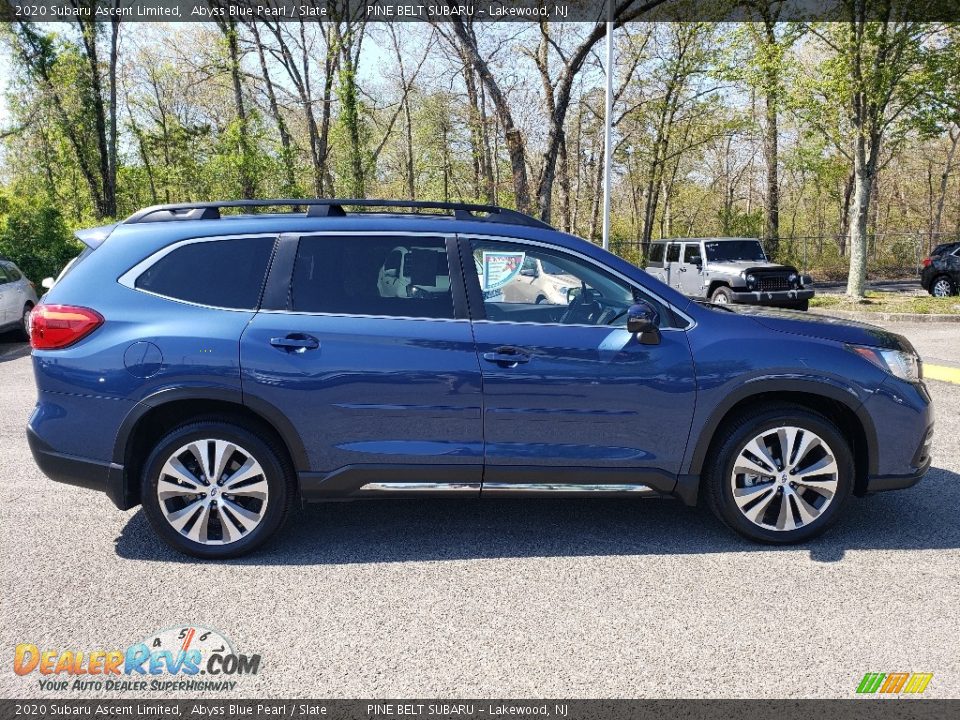 2020 Subaru Ascent Limited Abyss Blue Pearl / Slate Photo #21