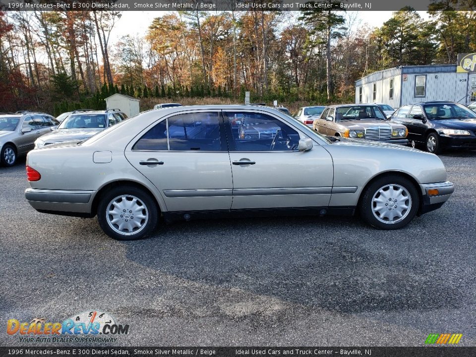 Smoke Silver Metallic 1996 Mercedes-Benz E 300 Diesel Sedan Photo #4