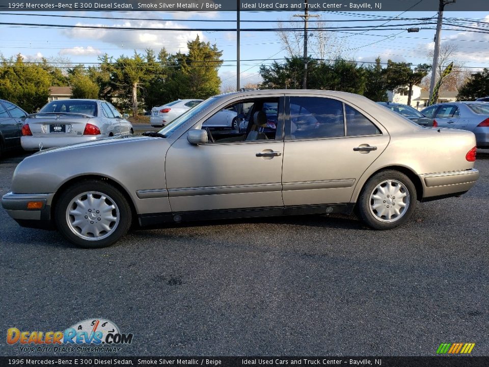 Smoke Silver Metallic 1996 Mercedes-Benz E 300 Diesel Sedan Photo #5