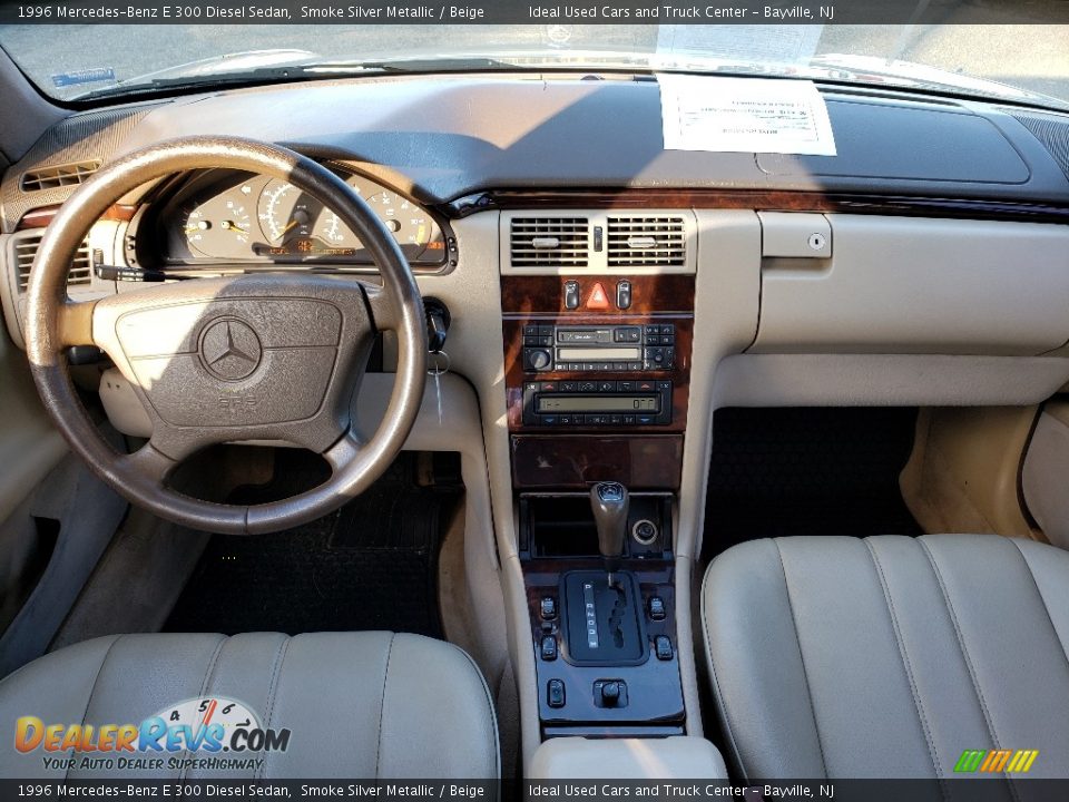 Beige Interior - 1996 Mercedes-Benz E 300 Diesel Sedan Photo #14