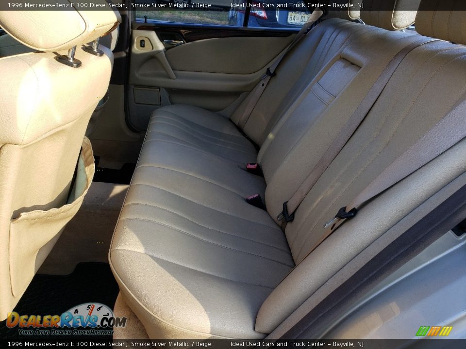 Rear Seat of 1996 Mercedes-Benz E 300 Diesel Sedan Photo #16