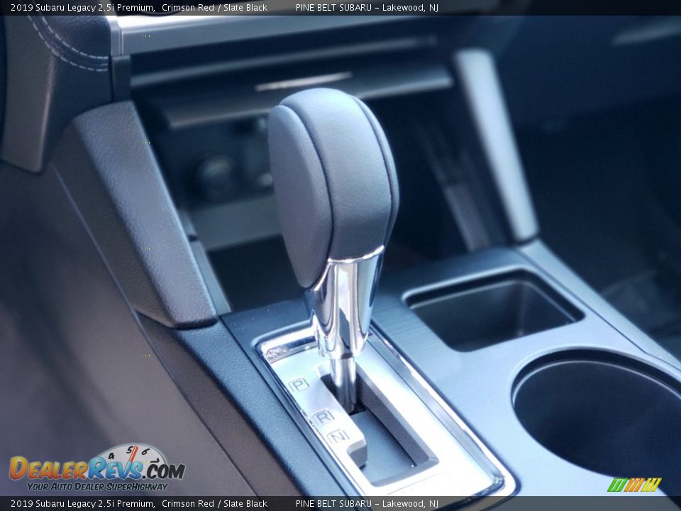 2019 Subaru Legacy 2.5i Premium Crimson Red / Slate Black Photo #10