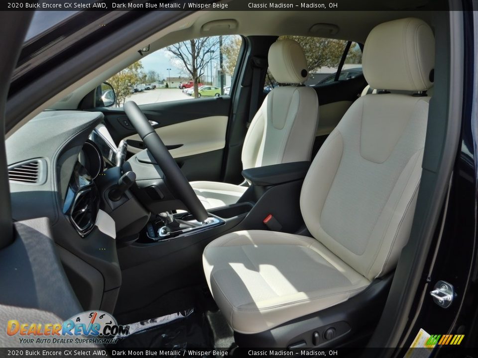 2020 Buick Encore GX Select AWD Dark Moon Blue Metallic / Whisper Beige Photo #2