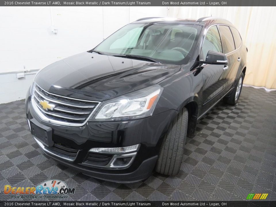 2016 Chevrolet Traverse LT AWD Mosaic Black Metallic / Dark Titanium/Light Titanium Photo #8