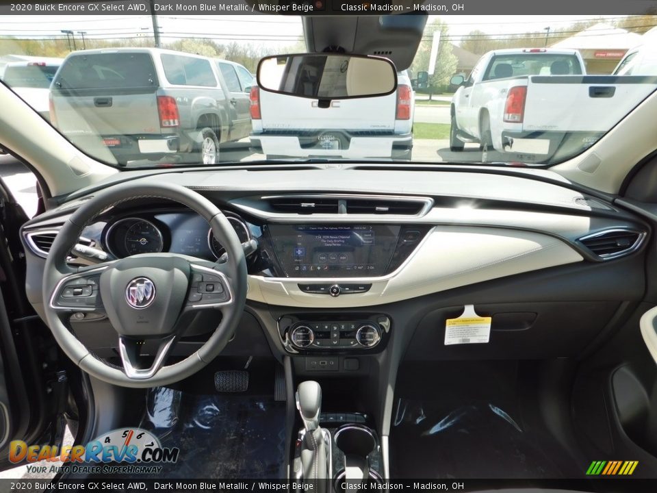 2020 Buick Encore GX Select AWD Dark Moon Blue Metallic / Whisper Beige Photo #13
