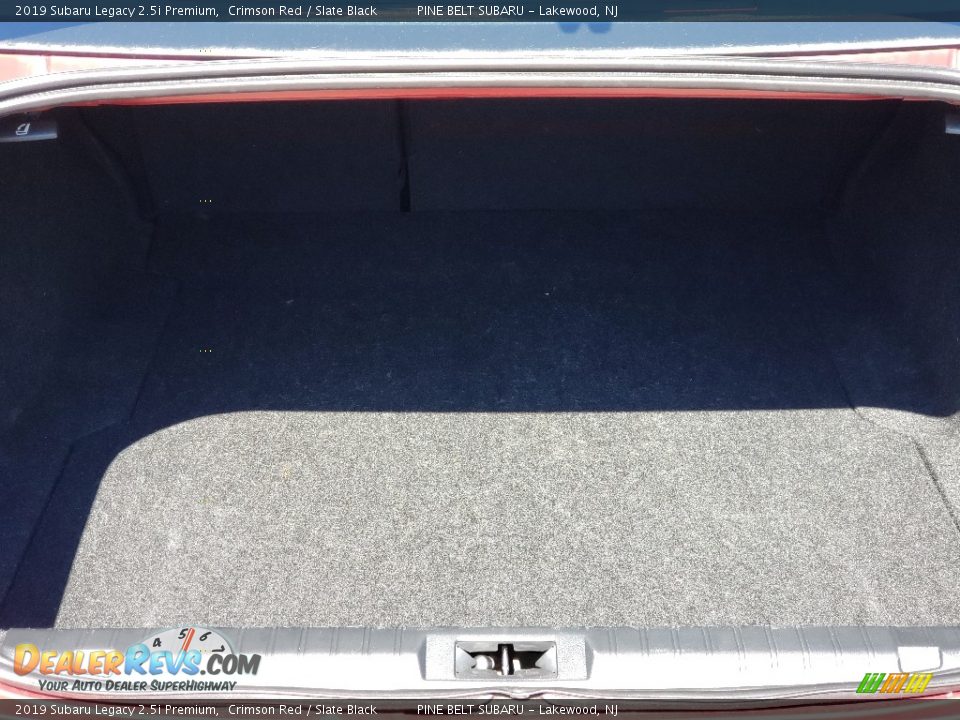 2019 Subaru Legacy 2.5i Premium Crimson Red / Slate Black Photo #28
