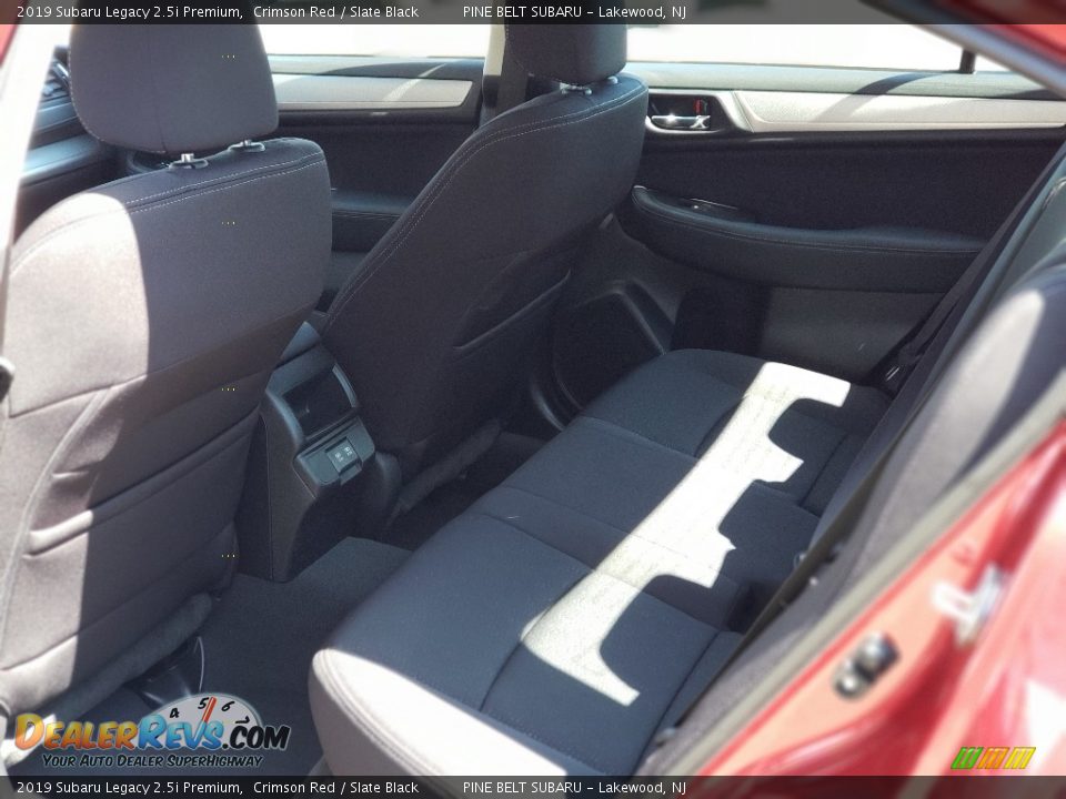 2019 Subaru Legacy 2.5i Premium Crimson Red / Slate Black Photo #31