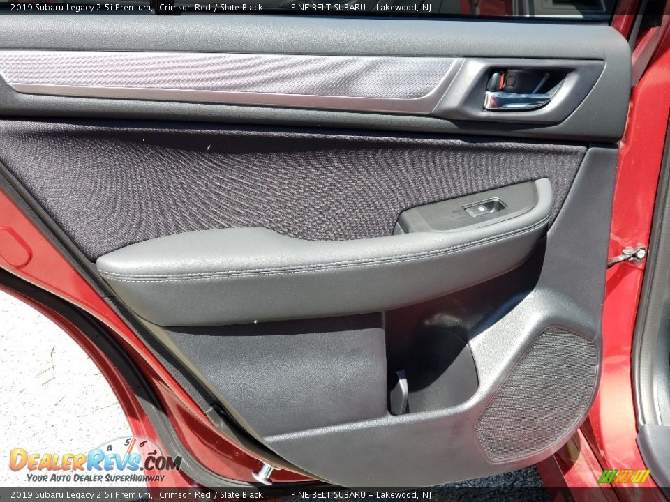 2019 Subaru Legacy 2.5i Premium Crimson Red / Slate Black Photo #32