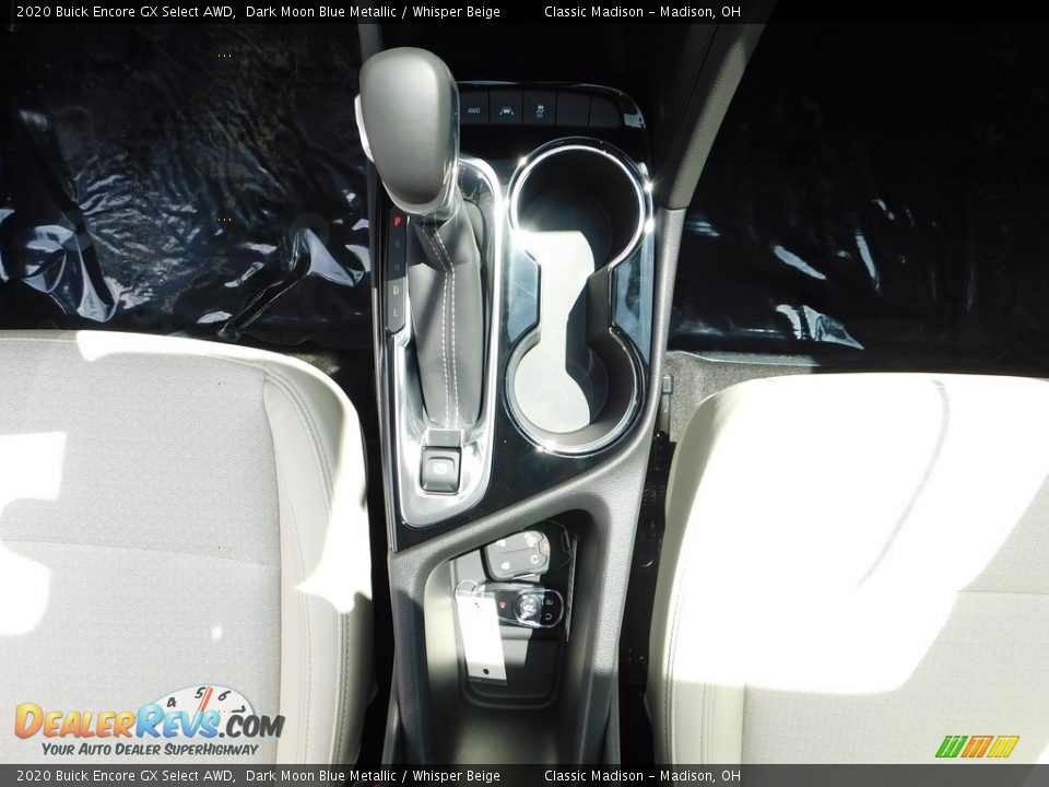 2020 Buick Encore GX Select AWD Dark Moon Blue Metallic / Whisper Beige Photo #22