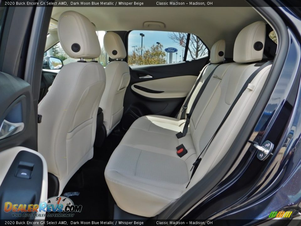 2020 Buick Encore GX Select AWD Dark Moon Blue Metallic / Whisper Beige Photo #23
