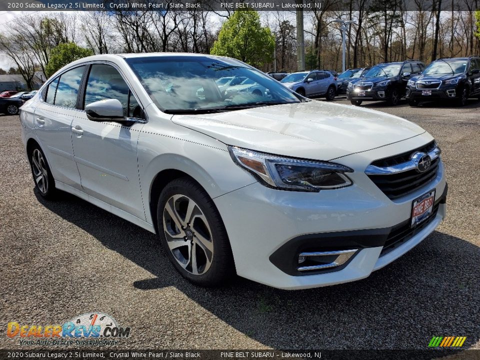 2020 Subaru Legacy 2.5i Limited Crystal White Pearl / Slate Black Photo #1